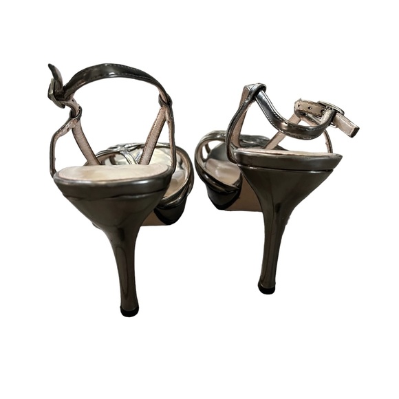 Caparros Metallic Strappy Heels - Picture 5 of 8